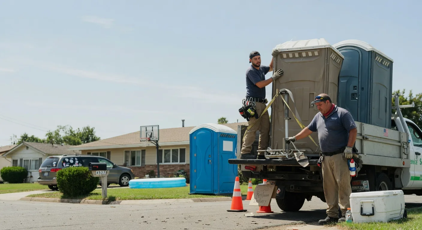 Porta Potty Rental in Countyline, OK near me