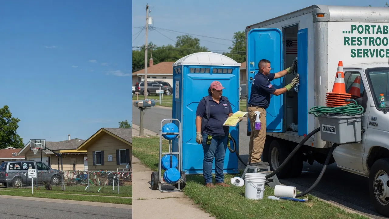 Portable Toilet Rental in Countyline, OK near me